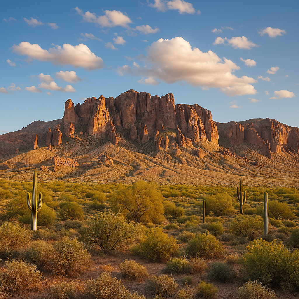 Superstition Mountains of Arizona