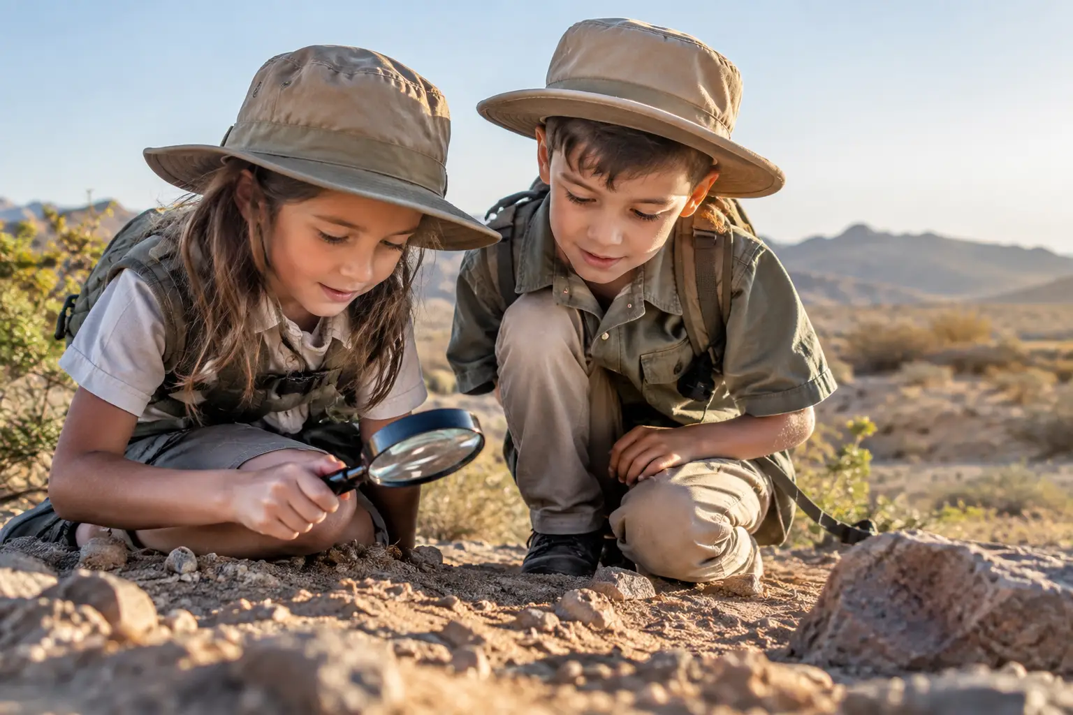 Treasure Hunting for Young Desert Detectives